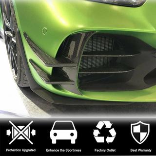 Voorbumper covers V1 (voor GT R 2016-2019, Carbon) foto 3
