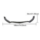 Mercedes AMG GT C190/R190 2014–2022 Voorbumper lip Lip (voor GT R 2016-2019, carbon) foto 6