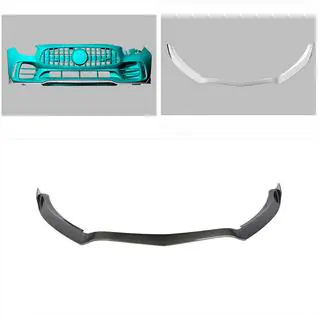 Voorbumper lip Lip (voor GT R 2016-2019, carbon) foto 2