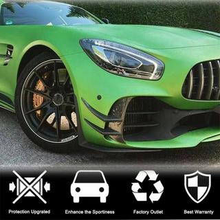 V2 voorbumper inserts (voor GT R 2016-2019, droog carbon) foto 3