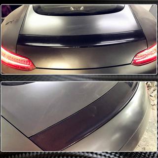 Spoiler V2 (voor C190 2014-2019, carbon) foto 3