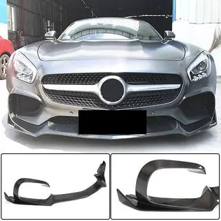 Voorbumper lip Lip (voor 2015-2017, carbon) foto 1
