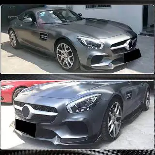 Voorbumper lip Lip (voor 2015-2017, carbon) foto 4
