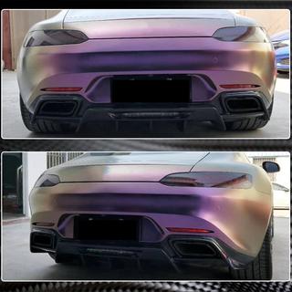 Achterbumper diffuser (voor 2015-2017, carbon) foto 4