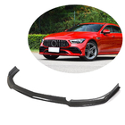 Mercedes AMG GT 4 X290 2018– Voorbumper lip Lip (voor GT43/GT50/GT53 2018-2022, carbon) foto 1