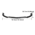 Mercedes AMG GT 4 X290 2018– Voorbumper lip Lip (voor GT43/GT50/GT53 2018-2022, carbon) foto 6