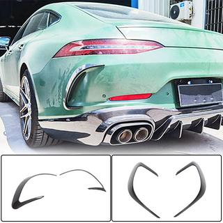 Achterbumper covers V2 (voor GT63 2018-2022, carbon) foto 1