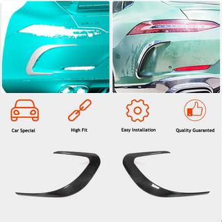 Achterbumper covers V2 (voor GT63 2018-2022, carbon) foto 2