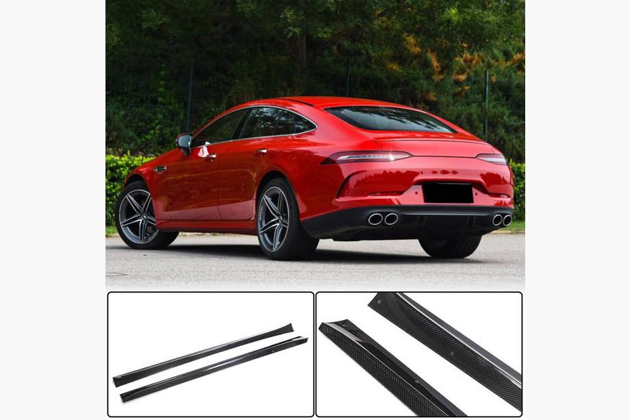Mercedes AMG GT 4 X290 2018– Zijskirts (voor GT50/GT63 2018-2022, carbon) Foto 1