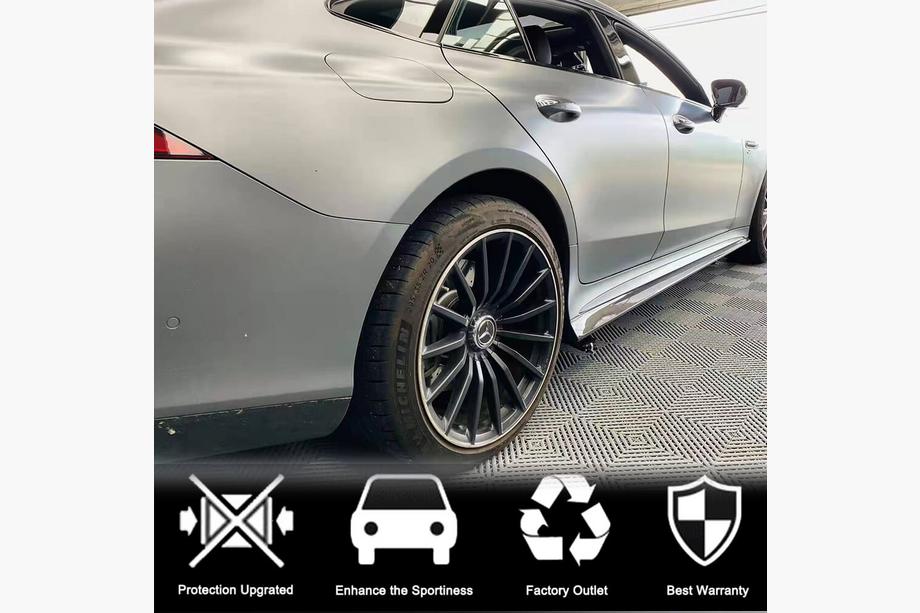 Mercedes AMG GT 4 X290 2018– Zijskirts (voor GT50/GT63 2018-2022, carbon) Foto 3