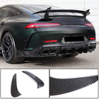 Mercedes AMG GT 4 X290 2018– Achterbumper inserts V1 (voor GT63 2018-2022, carbon) foto 1