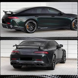 Achterbumper inserts V1 (voor GT63 2018-2022, carbon) foto 3