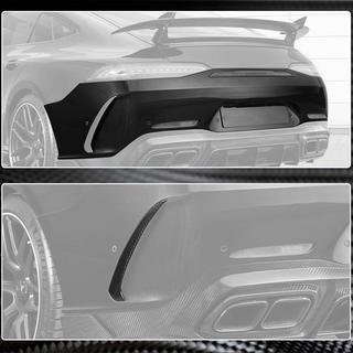 Achterbumper inserts V1 (voor GT63 2018-2022, carbon) foto 4