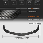 Mercedes SLS C197 2010–2014 Frontbumper lip (Carbon) foto 6