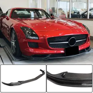 Frontbumper lip (Carbon) foto 1