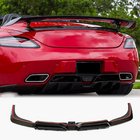 Mercedes SLS C197 2010–2014 Achterbumper diffuser (carbon) foto 1