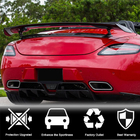 Mercedes SLS C197 2010–2014 Achterbumper diffuser (carbon) foto 3