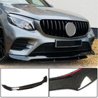 Mercedes GLC Coupé C253 2016–2023 Frontbumper lip (voor AMG-Line/GLC43 AMG, carbon) foto 1