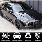 Mercedes CLS C257 2018– Sideskirts V1 (voor AMG/AMG-Line 2018-2020, carbon) foto 3