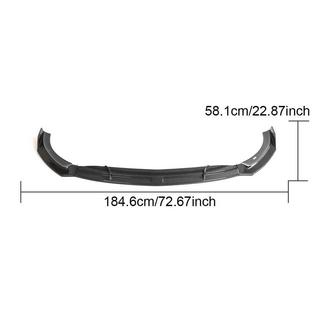 Frontbumper lip (voor CLA45 AMG SD, carbon) foto 4