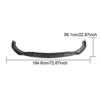 Frontbumper lip (voor CLA45 AMG SD, carbon) foto 4