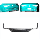 Mercedes CLS C257 2018– Achterbumper diffuser V1 (voor AMG-Line 2018-2020, carbon) foto 2