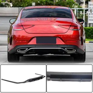 Achterbumper diffuser V1 (voor AMG-Line 2018-2020, carbon) foto 1