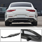 Mercedes CLS C257 2018– Achterbumper diffuser V2 (voor AMG-Line 2018-2020, carbon) foto 1