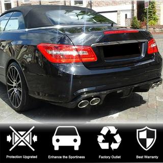 Achterbumper diffuser (voor E63 AMG 2009-2013, carbon) foto 2