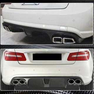 Achterbumper diffuser (voor E63 AMG 2009-2013, carbon) foto 4