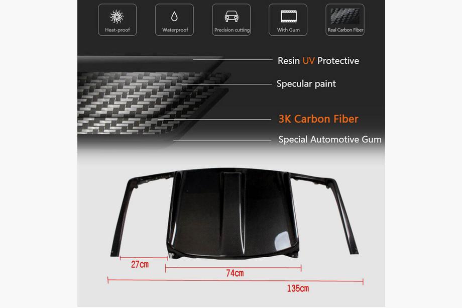 Mercedes E-Klasse Coupé C207 2010–2017 Achterbumper diffuser (voor E63 AMG 2009-2013, carbon) Foto 5