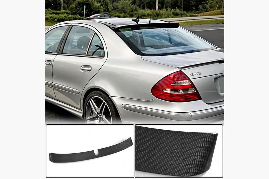 Mercedes E-сlass W211 2002–2009 Achterruitspoiler (2002-2006, carbon) Image