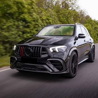 Carbon frontbumper lip (GLE63 AMG) foto 2