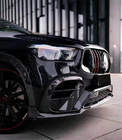 Mercedes GLE Coupé C292 2015–2019 Frontbumper splitters (GLE63 AMG, carbon) foto 3