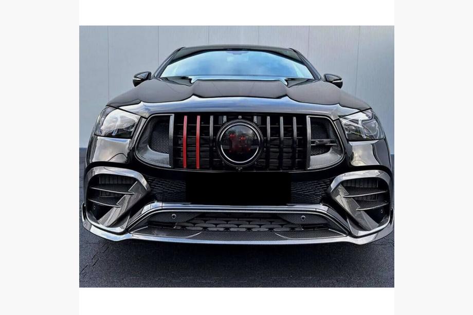 Mercedes GLE W167 2018– Radiateurgrille Rocket Carbon (voor AMG-Line/GLE53/GLE63 2018-2023) Image