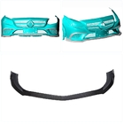 Mercedes SLK R172 2011–2016 Front bumper lip Lip (voor Base 2016-2020, carbon) foto 2