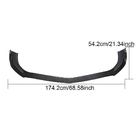 Mercedes SLK R172 2011–2016 Front bumper lip Lip (voor Base 2016-2020, carbon) foto 6