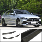 Mercedes C-klasse W206 2022– Frontbumper lip (voor AMG-Line, carbon) foto 1