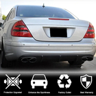 Mercedes E-class W211 2002–2009 Achterbumper diffuser (voor E55 AMG 2003-2006, carbon) foto 3