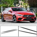 Mercedes CLS C257 2018– Sideskirts V2 (voor AMG/AMG-Line 2018-2020, carbon) foto 1