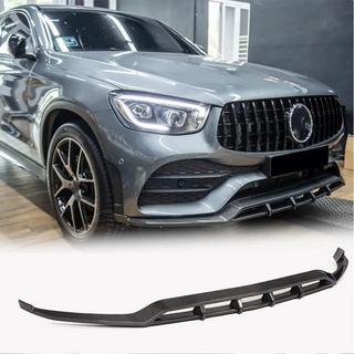 Front bumper lip spoiler Lip (voor AMG-Line 2020+, carbon) foto 1