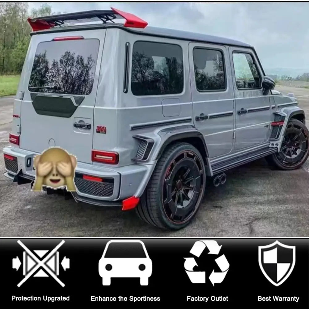 Afdekking kofferbakdeksel (Carbon) Mercedes G-Klasse W463 2018–2024 foto 2