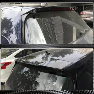 Spoiler V4 (voor GTI/R HB, carbon) foto 3