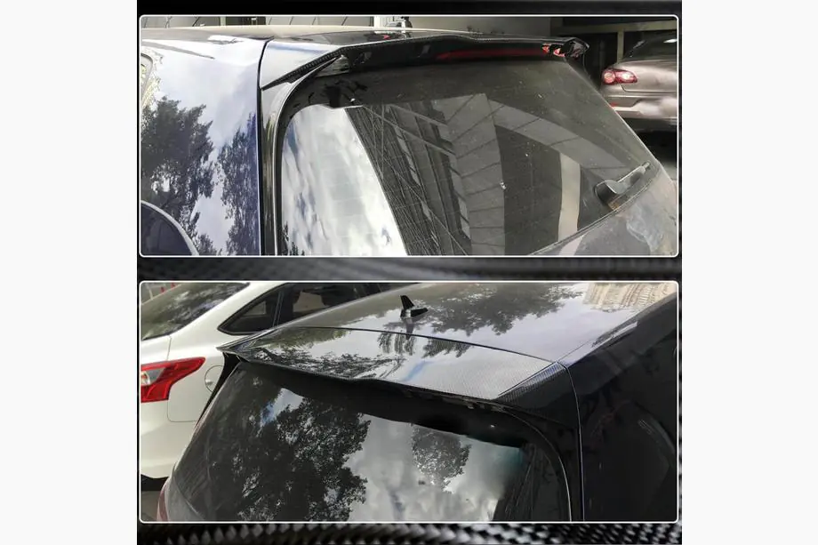 Volkswagen Golf 7/E-Golf 2012–2020 Spoiler V4 (voor GTI/R HB, carbon) Foto 3