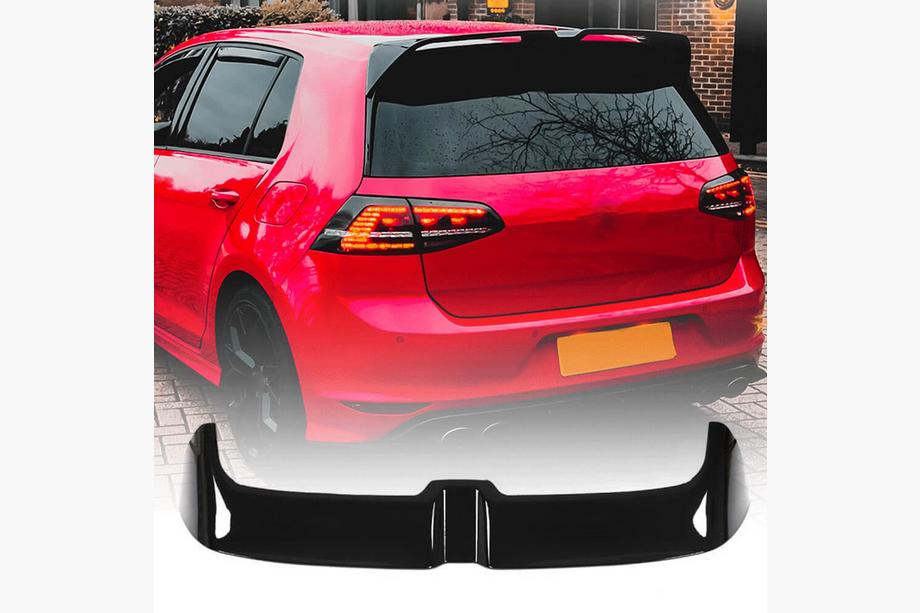 Volkswagen Golf 7/E-Golf 2012–2020 V6 spoiler (voor GTI/R HB, kunststof) Image