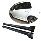 Volkswagen Golf 7/E-Golf 2012–2020 Sideskirts (voor Base HB 2012-2017, carbon) foto 1