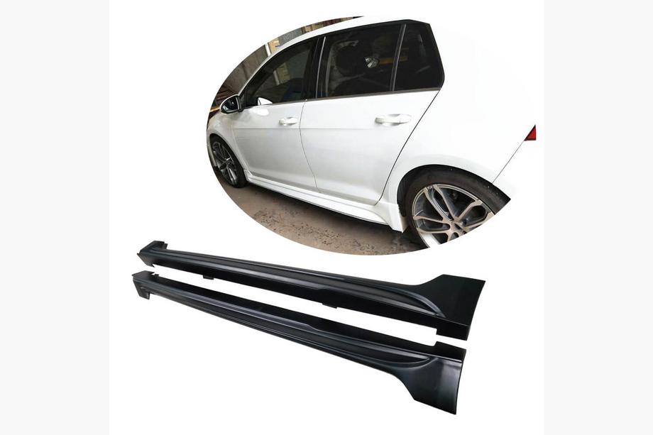 Volkswagen Golf 7/E-Golf 2012–2020 Sideskirts (voor Base HB 2012-2017, carbon) Image