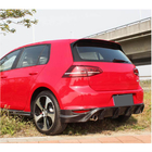 Volkswagen Golf 7/E-Golf 2012–2020 Achterbumper diffuser V1 (voor Base/GTI HB 2012-2017, carbon) foto 3