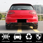 Volkswagen Golf 7/E-Golf 2012–2020 Achterbumper diffuser V2 (voor Base/GTI HB 2012-2017, carbon) foto 2
