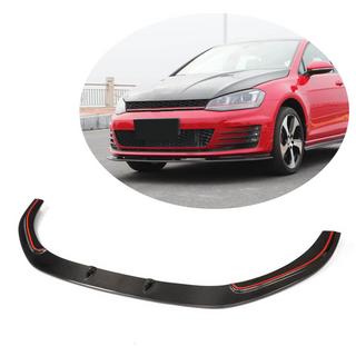 Voorbumper lip Lip V2 (voor GTI HB 2012-2017, carbon) foto 1